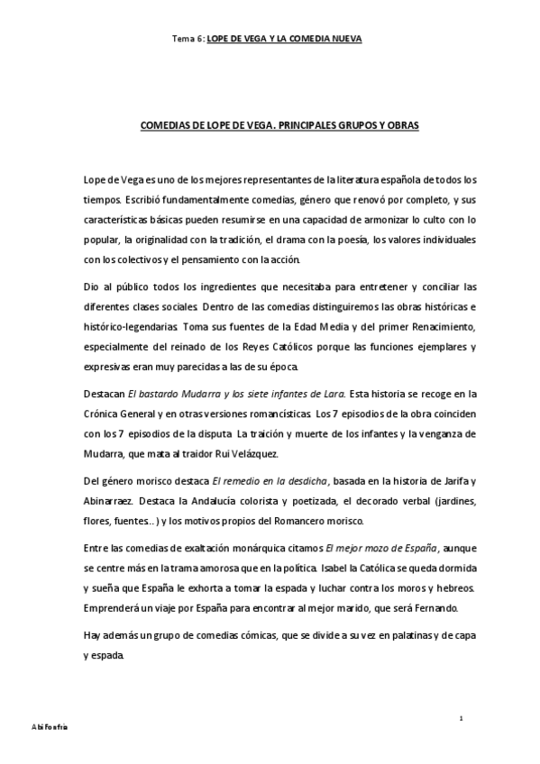 Miniatura del documento Tema 6 Lope de Vega y la Comedia Nueva.pdf
