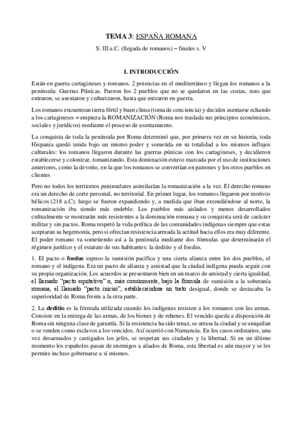 Miniatura del documento TEMA 3- ESPAÑA ROMANA.pdf