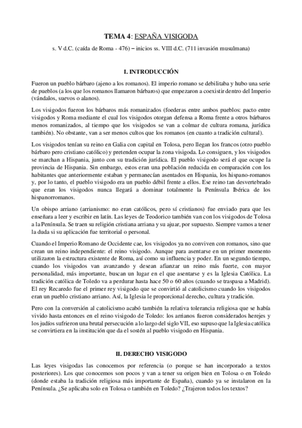 Miniatura del documento TEMA 4- ESPAÑA VISIGODA.pdf