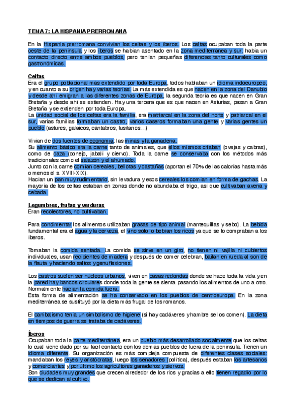 Miniatura del documento Tema 7. La Hispania prerromana .pdf