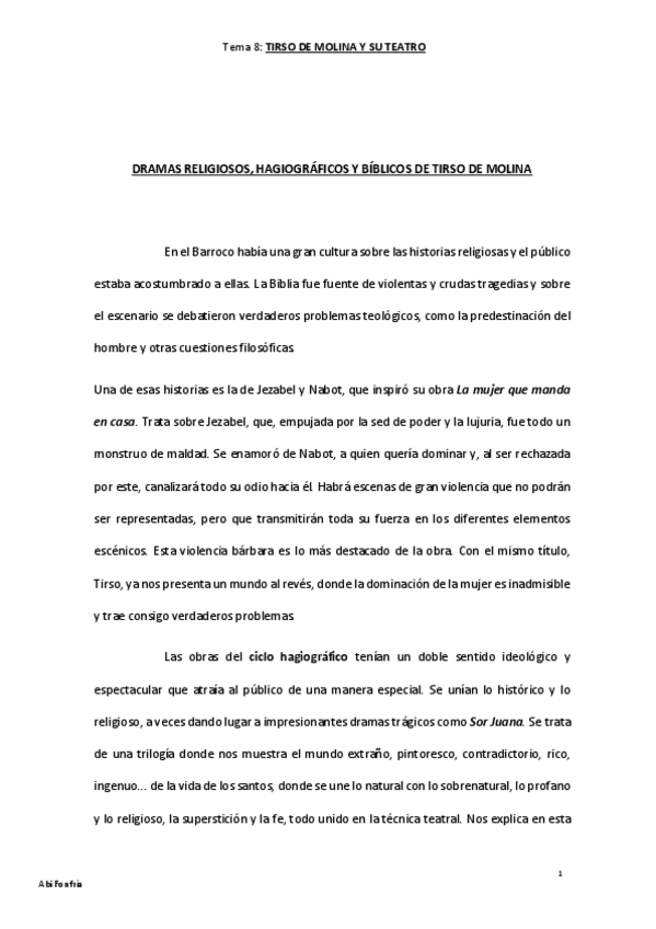 Miniatura del documento Tema 8 Tirso de Molina.pdf