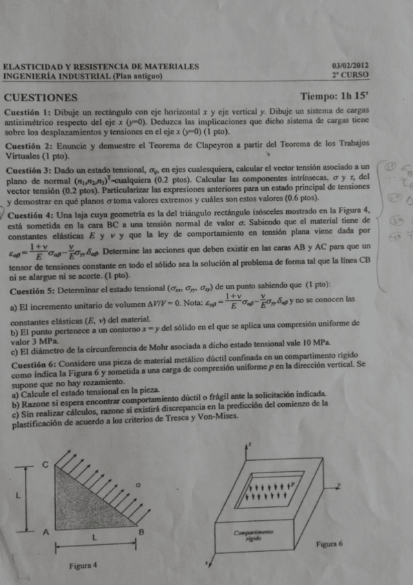 Miniatura del documento Cuestiones Elasticidad Resueltas con Enunciados.pdf