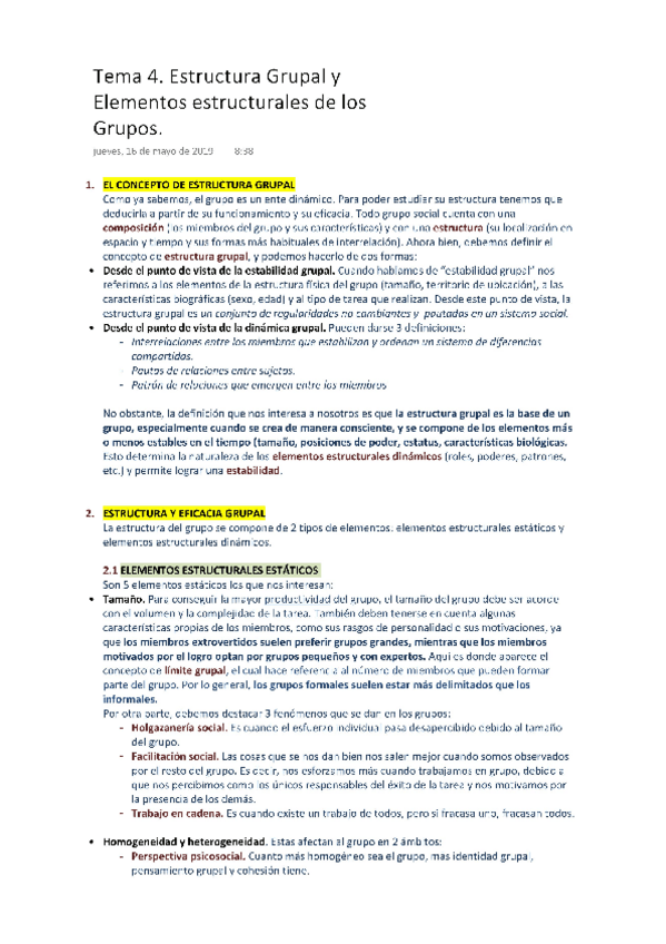 Miniatura del documento GRUPOS Tema 4. Estructura Grupal y Elementos Estructurales..pdf