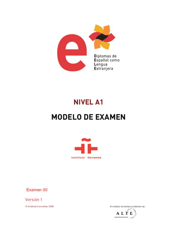 Miniatura del documento Examen de ingles Modelo A1.pdf
