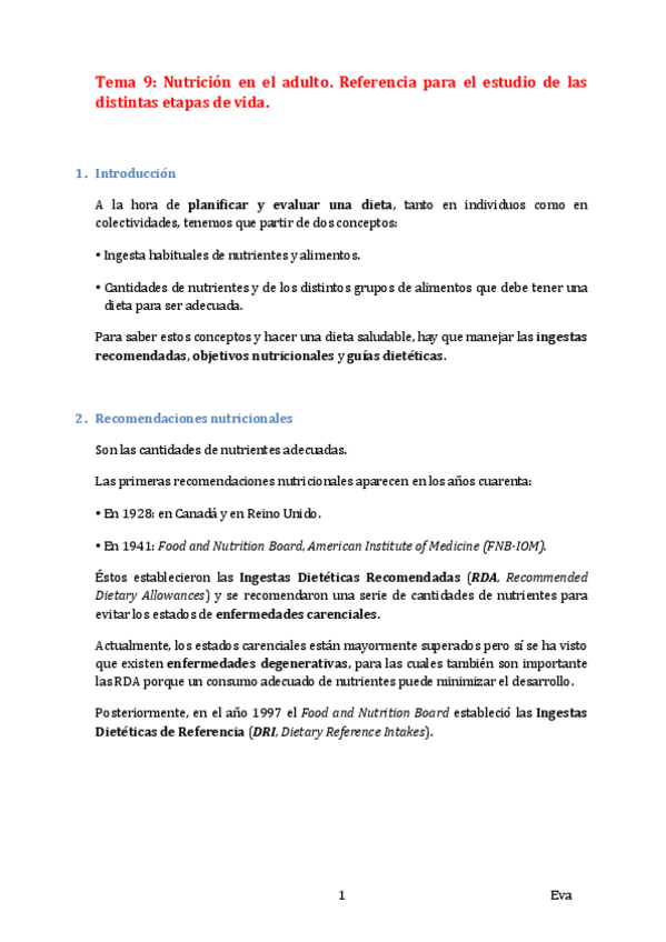 Miniatura del documento Tema 9. Nutrición en el adulto.pdf