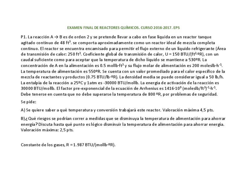 Miniatura del documento EXAMEN FINAL DE REACTORES QUÍMICOS.pdf
