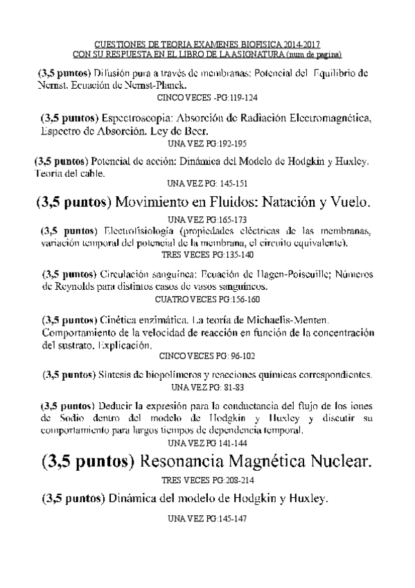 Miniatura del documento CUESTIONES DE TEORIA EXAMENES BIOFISICA 2014-2017.pdf