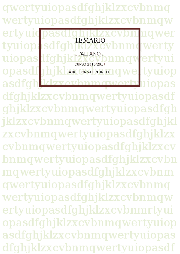 Miniatura del documento Apuntes italiano.doc