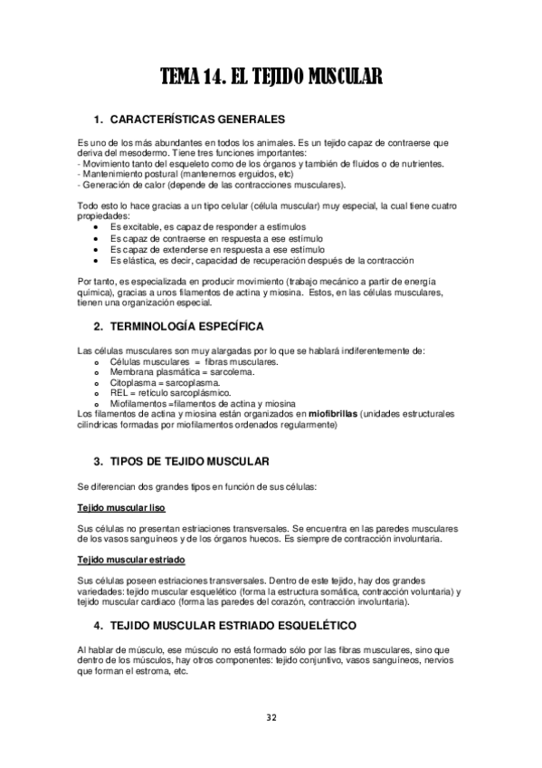Miniatura del documento Tema 14. Tejido muscular.pdf
