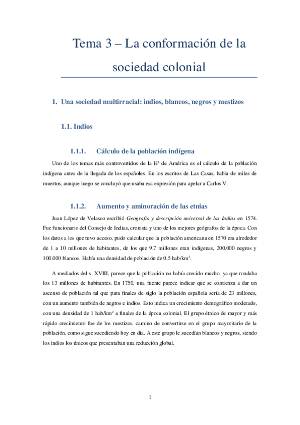 Miniatura del documento Tema 3 - La conformación de la sociedad colonial - copia.docx