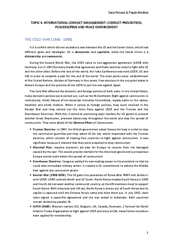 Miniatura del documento Lecture 4 International conflict and peace management.pdf