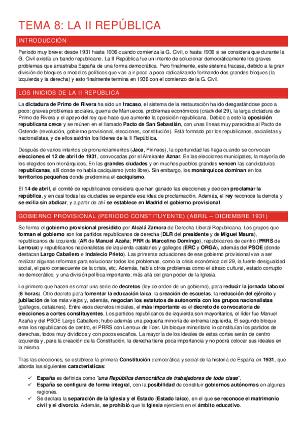 Miniatura del documento Tema 8 - La II República.pdf