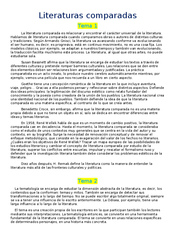 Miniatura del documento Literaturas comparadas resumen.odt