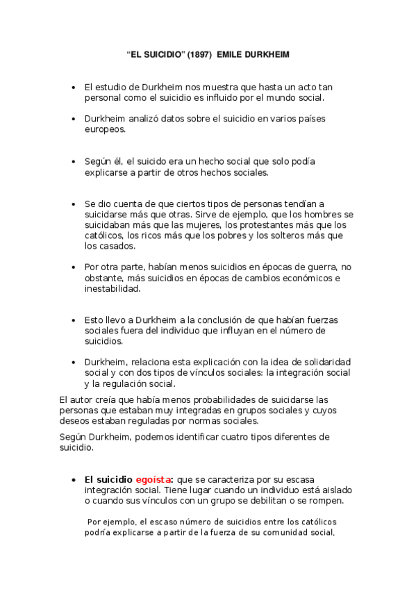 Miniatura del documento EL SUICIDIO  Emile Durkheim.docx