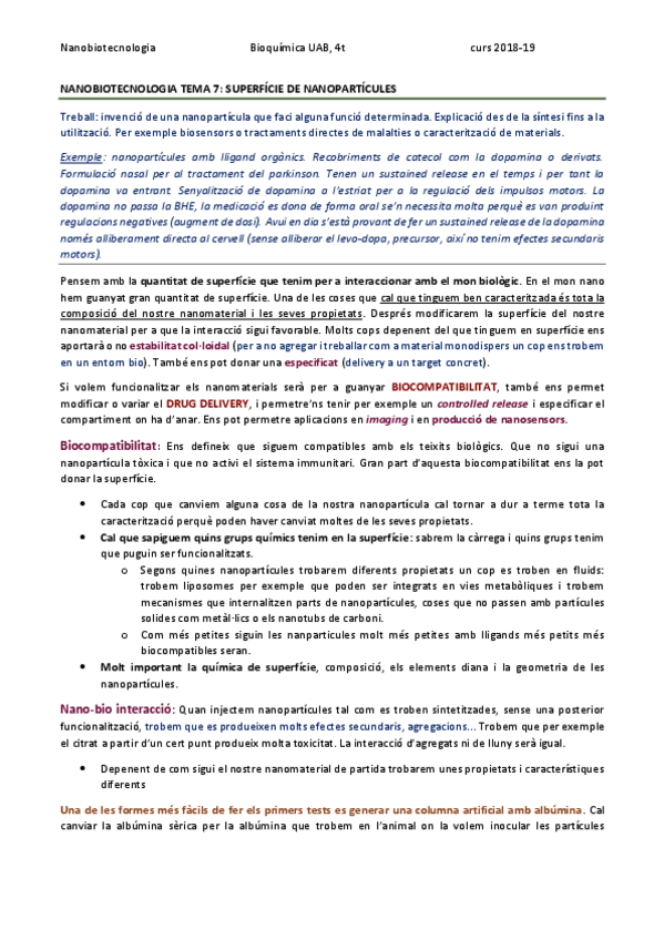 Miniatura del documento NANOBIOTECNOLOGIA TEMA 7 - SUPERFÍCIE DE NANOPARTÍCULES.pdf