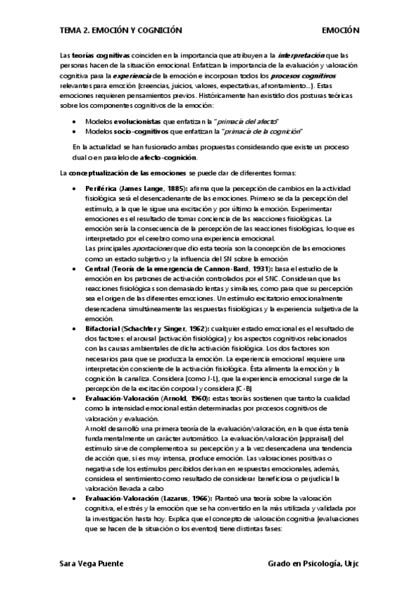Miniatura del documento Tema 2. Emoción y cognición.pdf