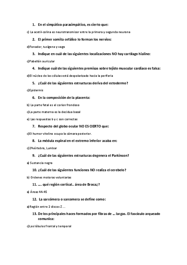 Miniatura del documento ANATOMIA II - Preguntas examen.pdf