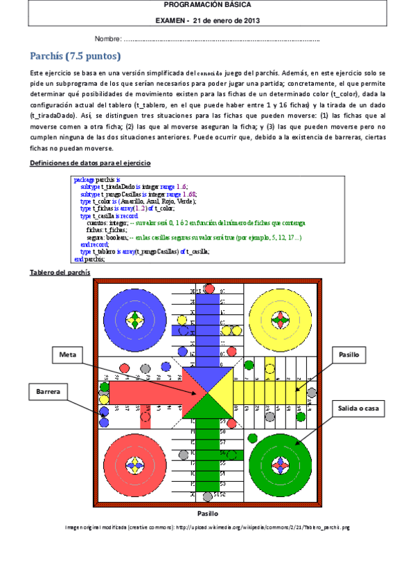 Miniatura del documento Examen 21 Enero 2013 - Programacion Basica .pdf