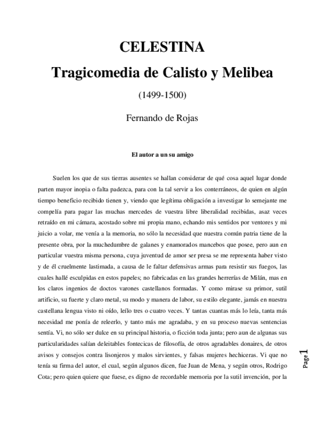 Miniatura del documento La Celestina (version moderna).pdf