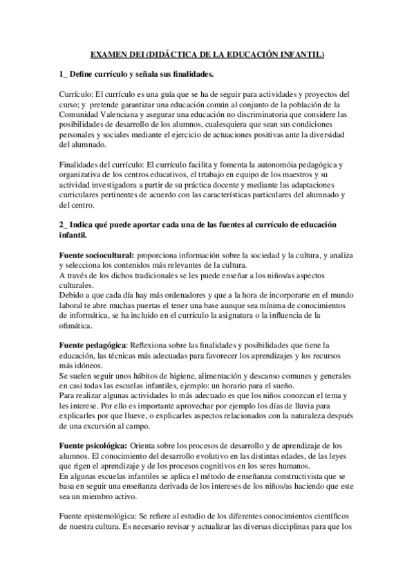 Miniatura del documento Examen didáctica de la ed Infantil.doc