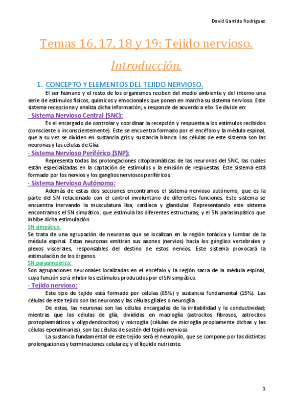 Miniatura del documento Temas 16- 17, 18 y 19. Tejido nervioso..pdf
