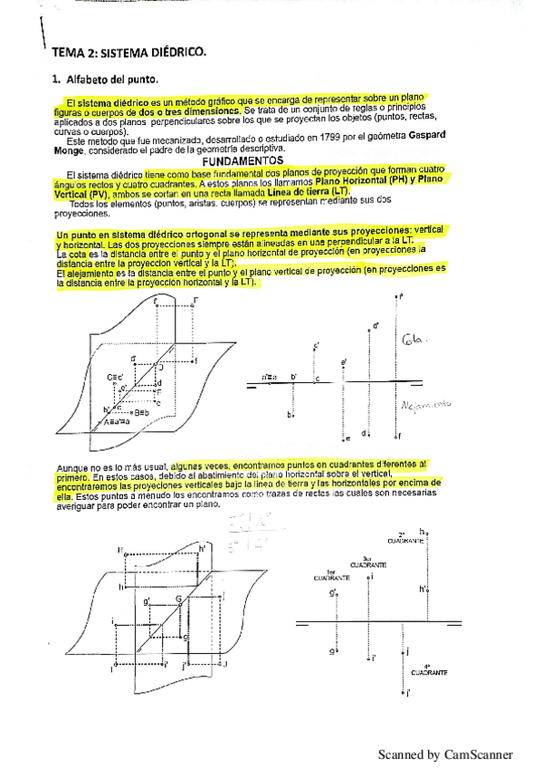 Miniatura del documento Tema 2. Sistema Diédrico I.pdf
