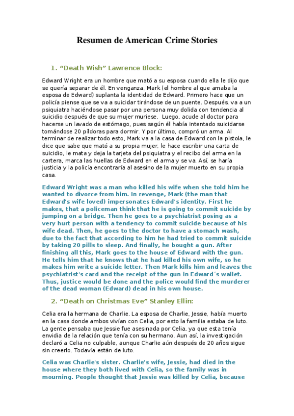 Miniatura del documento Resumen-de-American-Crime-Stories.docx