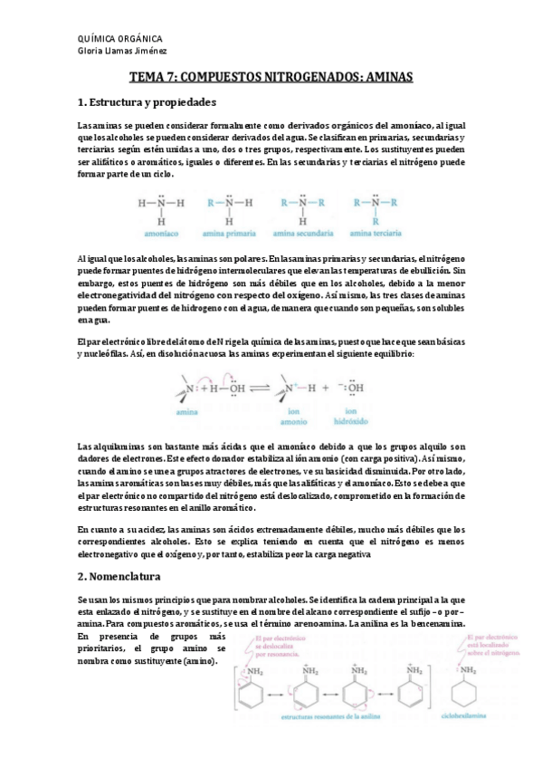 Miniatura del documento TEMA-7-COMPUESTOS-NITROGENADOS-AMINAS.pdf