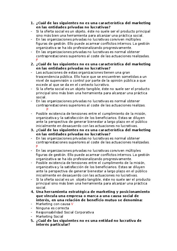 Miniatura del documento Tipo-Test-Marketing-No-lucrativo.docx