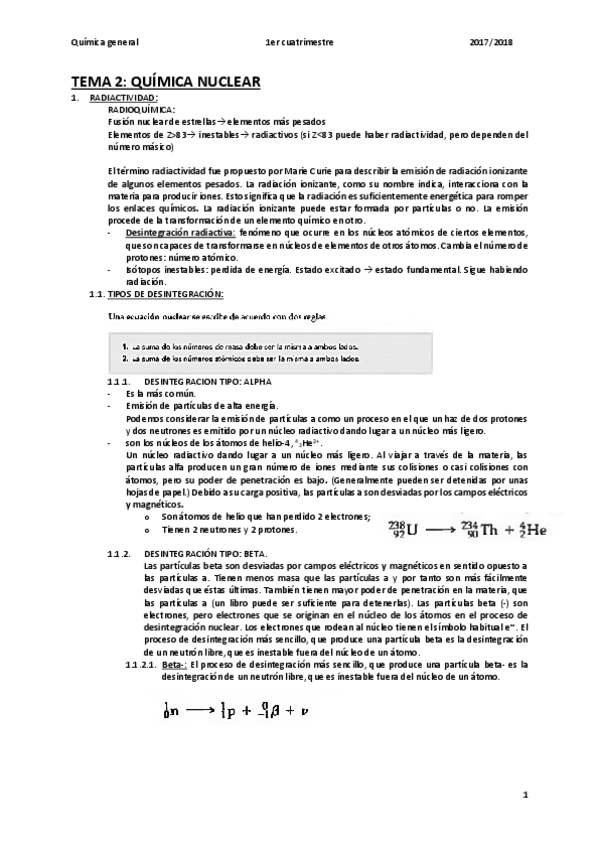Miniatura del documento TEMA 2: QUÍMICA NUCLEAR