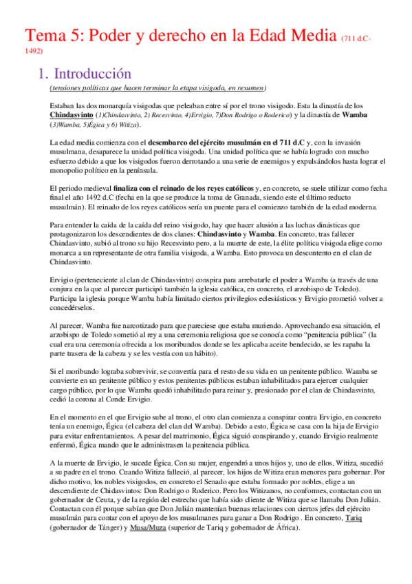Miniatura del documento Tema-5-Poder-y-derecho-en-la-edad-media-introduccion..docx