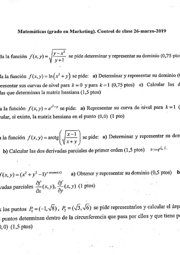 Miniatura del documento 1º parcial: derivadas 2019.pdf