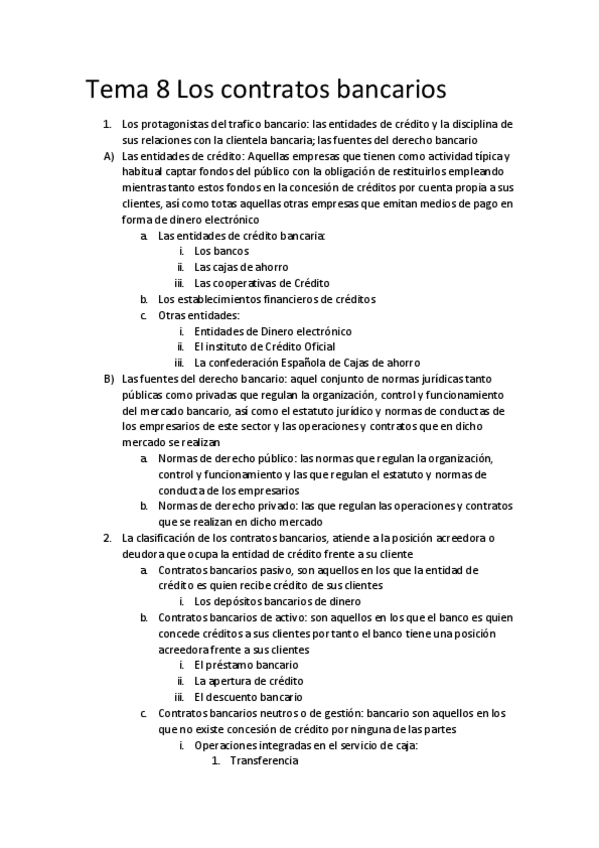 Miniatura del documento Tema 8 Los contratos bancarios.pdf