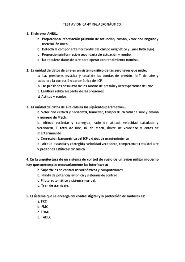 Miniatura del documento TEST_Avionica.pdf