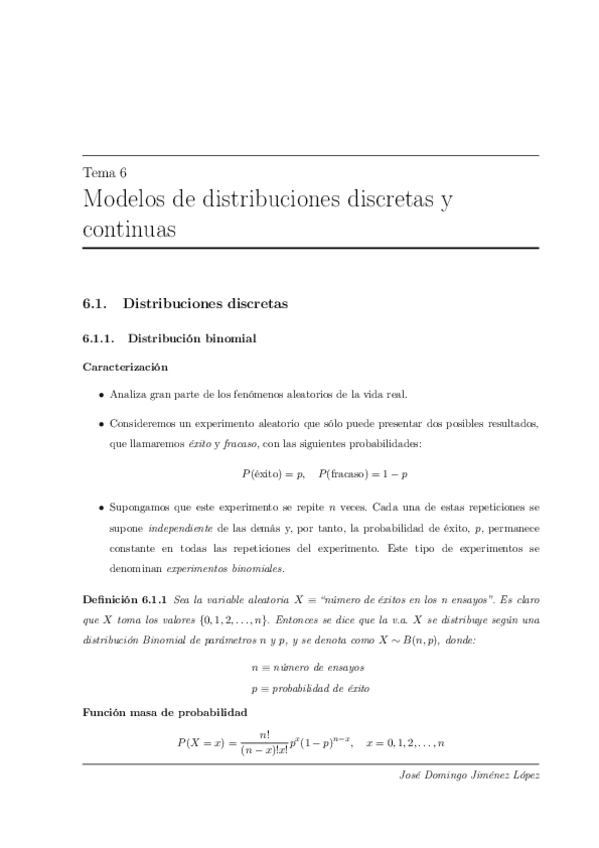 Miniatura del documento Tema-6Modelosdistribucionesprobabilidad.pdf