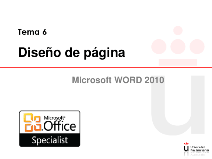 Miniatura del documento Presentación Tema 06 Diseño de página.pdf