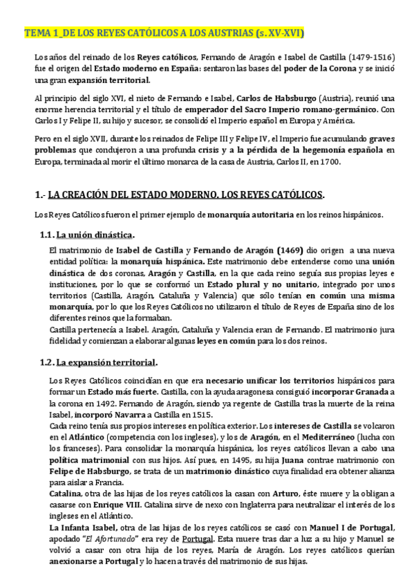 Miniatura del documento TEMA 1_DE LOS REYES CATÓLICOS A LOS AUSTRIAS.pdf