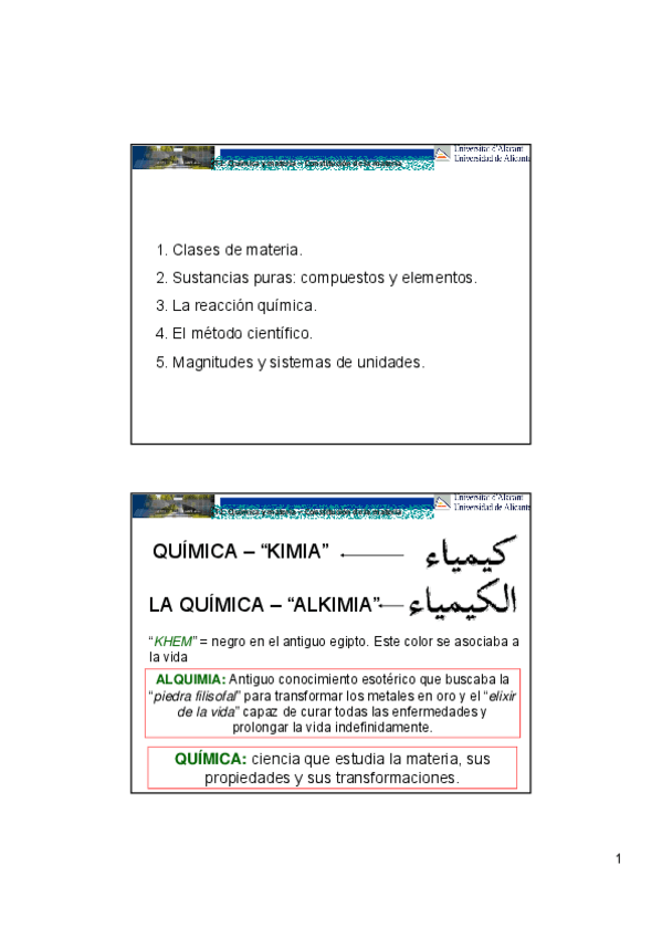 Miniatura del documento 01-Tema 1 - Química y materia. Constitución de la materia.pdf