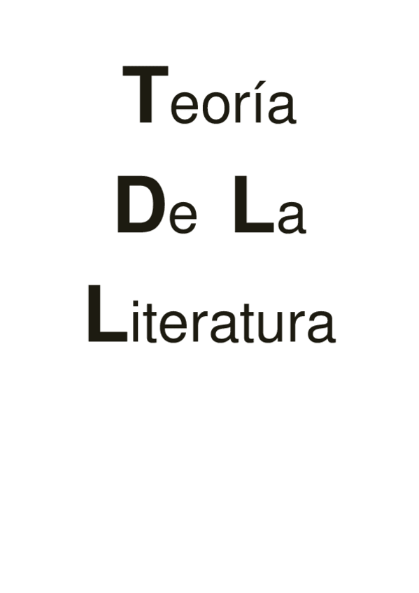 Miniatura del documento Teoría de la literatura (APUNTES PARA EXAMEN).pdf