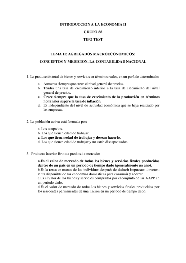 Miniatura del documento Preguntas test. Introduccion a la economia II MACROECONOMÍA.pdf