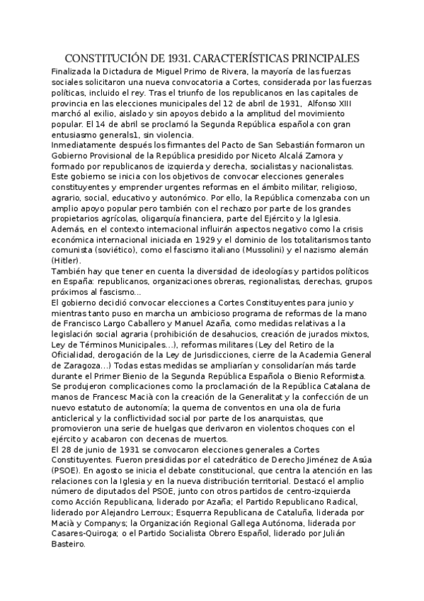 Miniatura del documento 4.-LA-II-REPUBLICA.-CONSTITUCION-1931.-CARACTERISTICAS-PRINCIPALES.docx