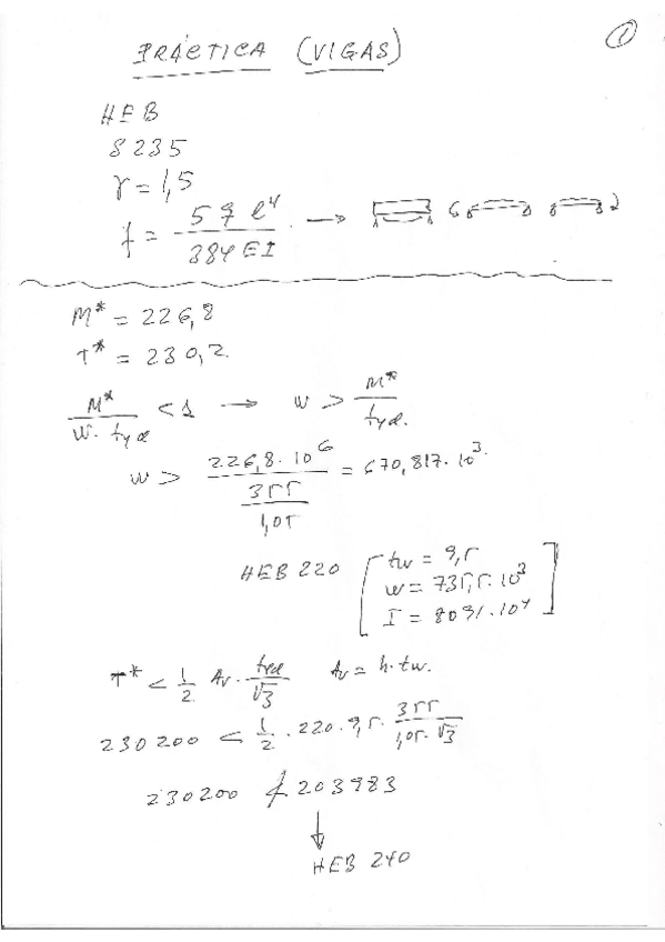 Miniatura del documento Ejercicio Vigas Estructuras II.pdf