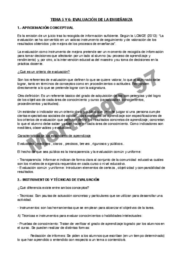 Miniatura del documento Tema 5 y 6.- Evaluación de la enseñanza..pdf