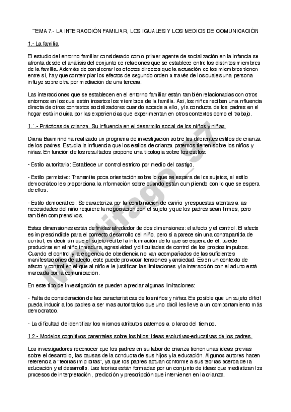 Miniatura del documento Tema 7.- La interacción familiar los iguales y los medios de comunicación..pdf