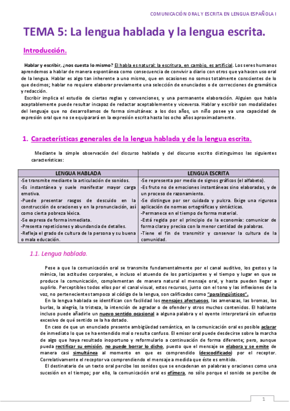 Miniatura del documento COELE_TEMA 5_LA LENGUA HABLADA Y LA LENGUA ESCRITA.pdf