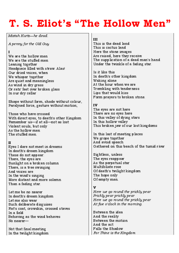 Miniatura del documento The Hollow Men.pdf