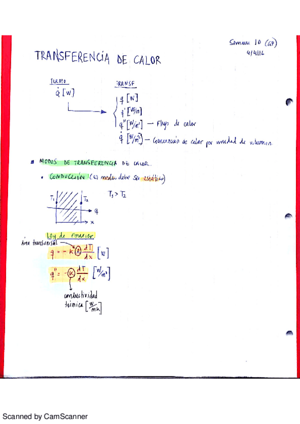 Miniatura del documento Apuntes de Transferencia de Calor.pdf
