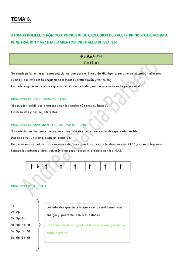 Miniatura del documento TEMA 3 - Atómos polielectrónicos..pdf