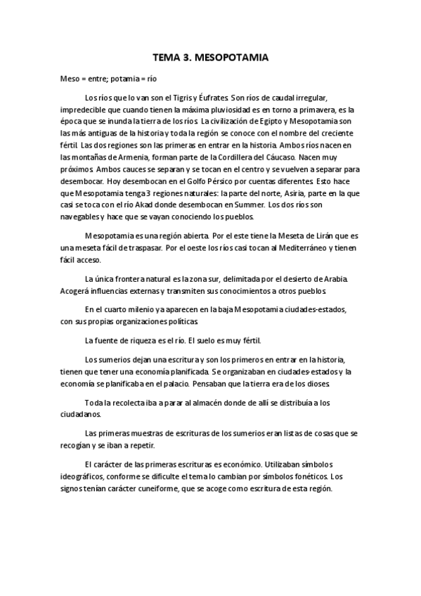 Miniatura del documento Tema 3. Mesopotamia y persas.pdf