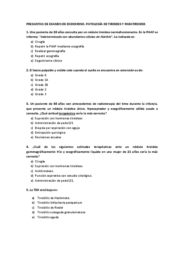 Miniatura del documento Preguntas de Examen Patología Tiroidea.pdf
